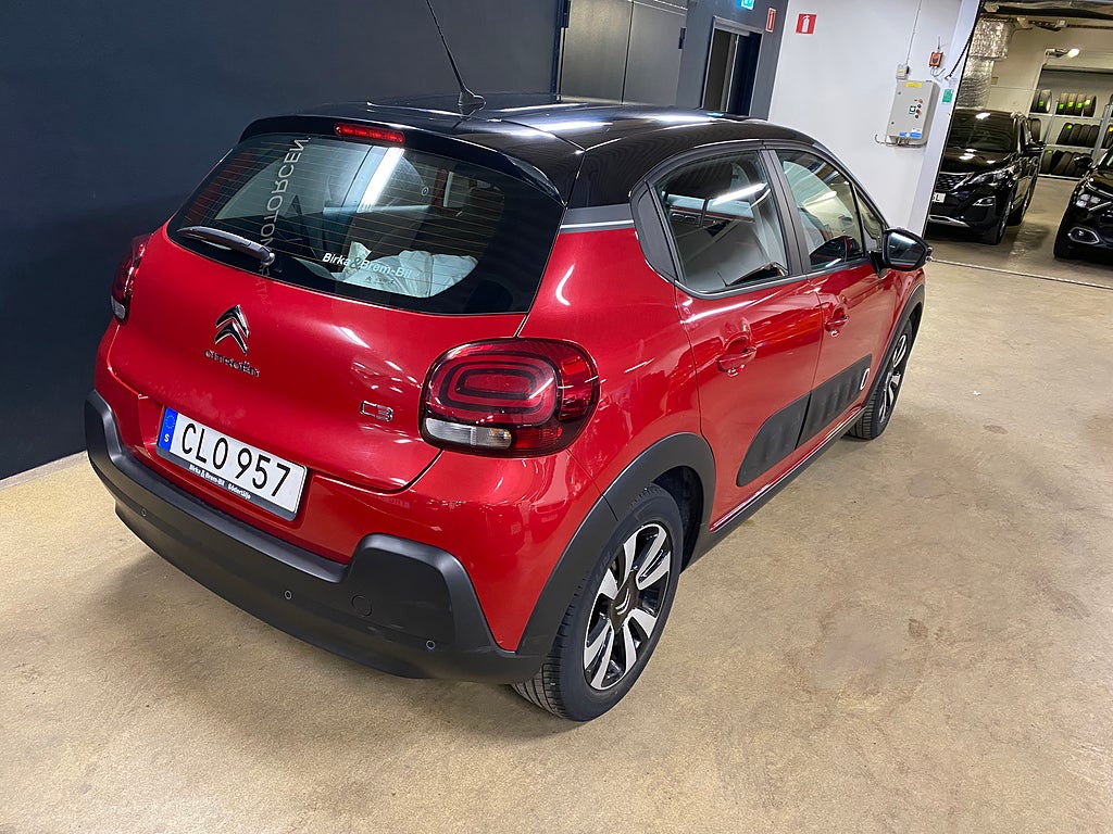 Bild på Citroën C3 1.2 VTi 82hk Farthållare P-sensorer