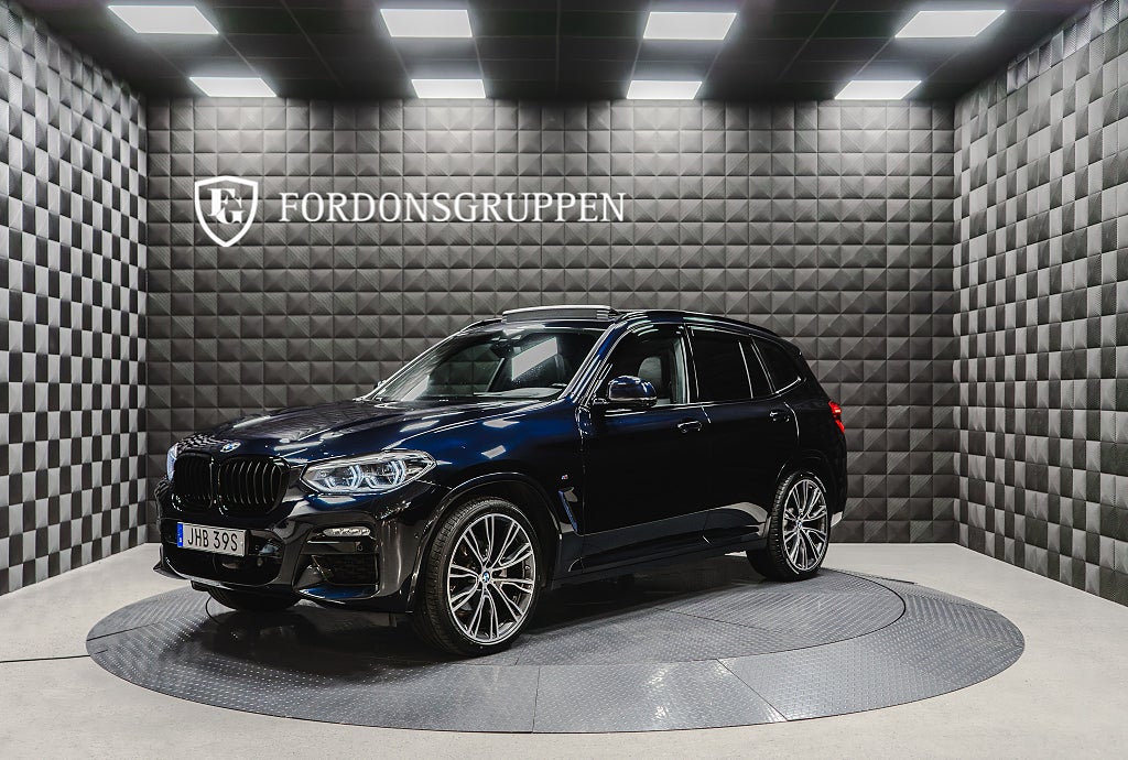 BMW X3 xDrive20d M Sport / Innovation / Pano / HUD / Värmare