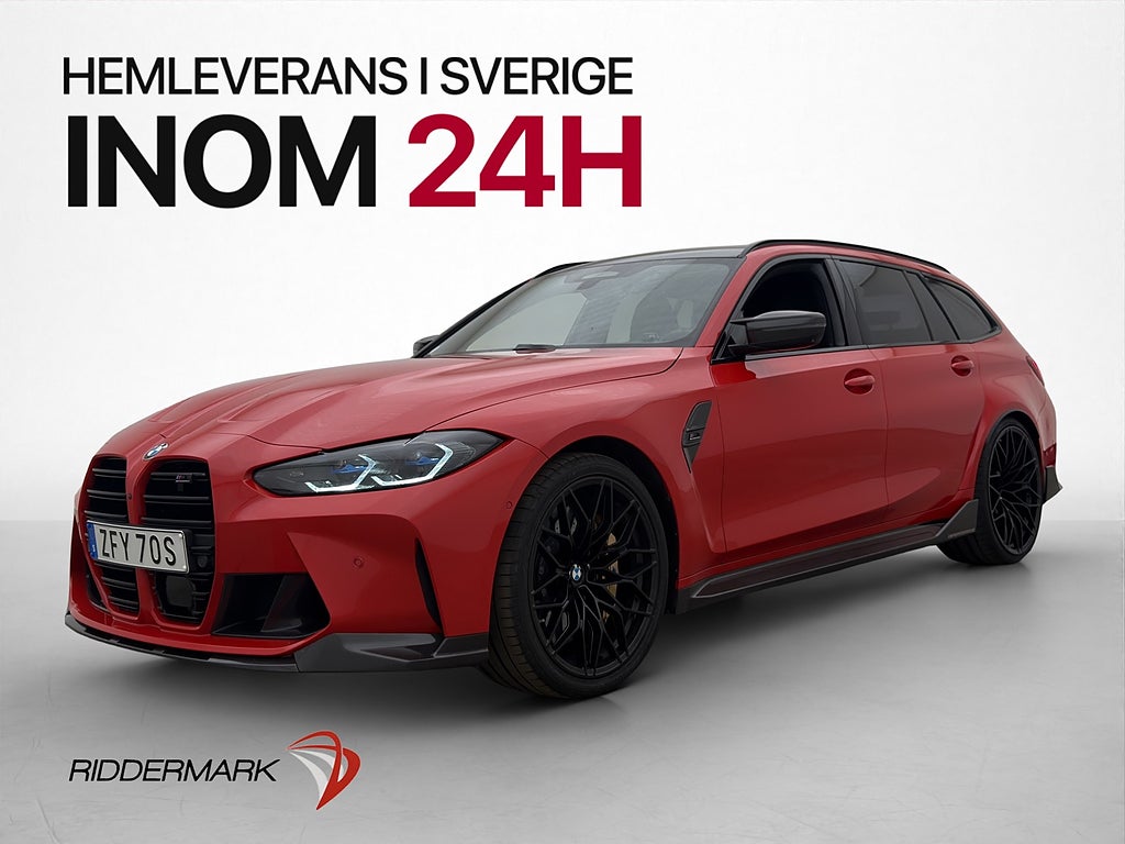 BMW M3 Competition Touring xDrive 510hk Kolfiber Laser H/K
