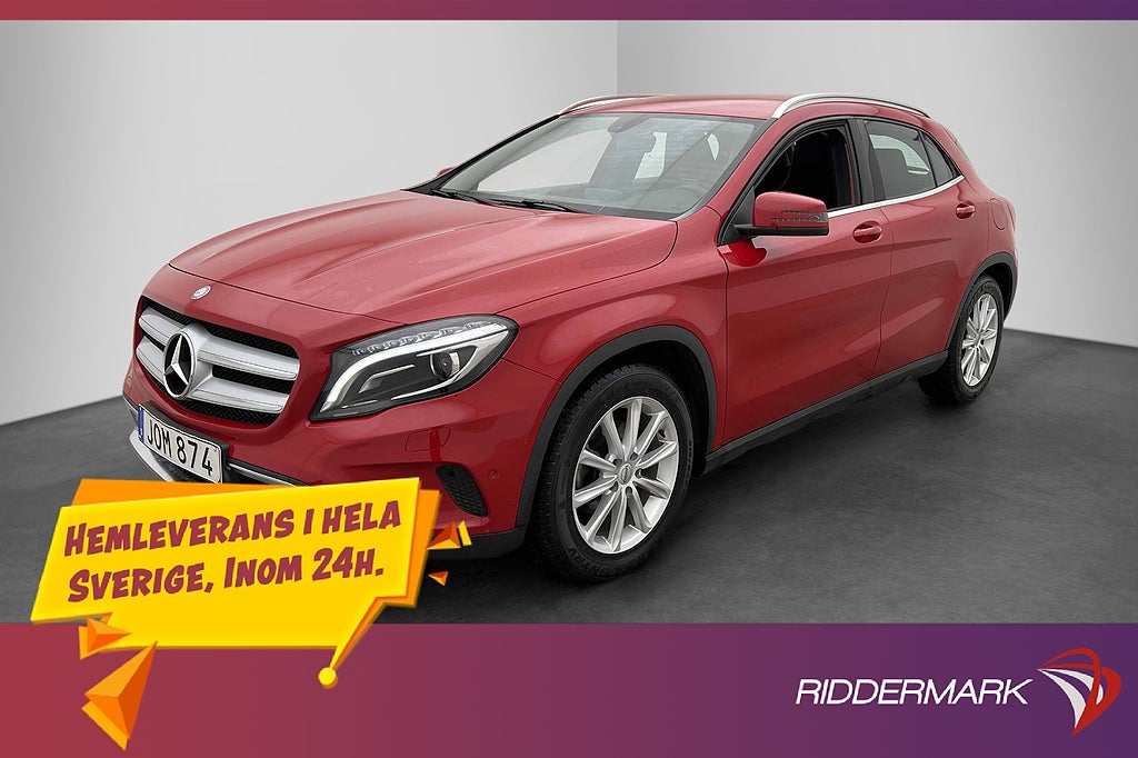 Mercedes-Benz GLA 220 CDI 170hk Värmare Navi P-Sensorer Drag