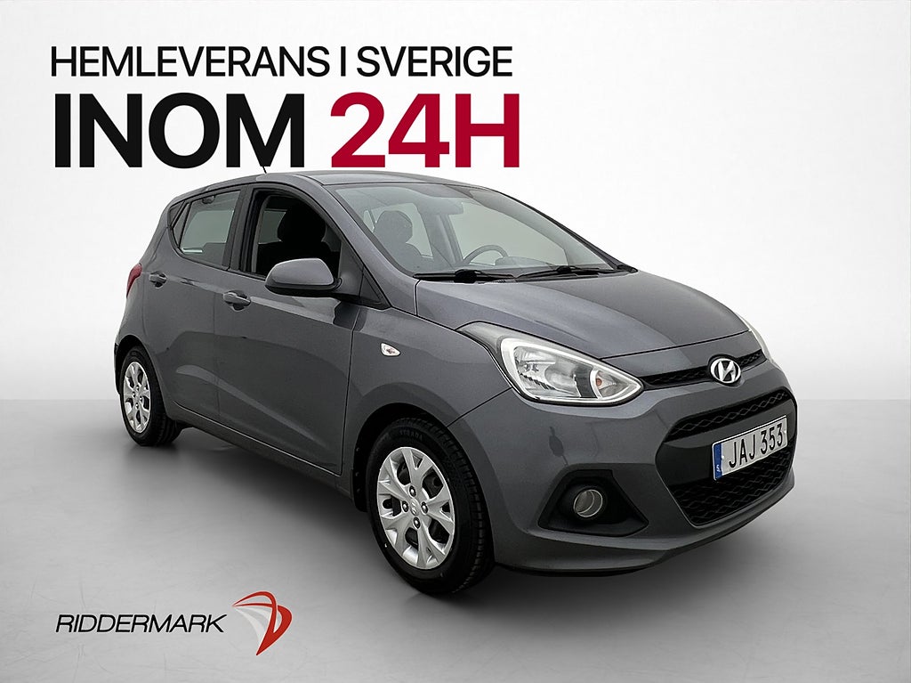 Hyundai i10 1.0 67hk ComfortPlus Rattvärme Farthållare