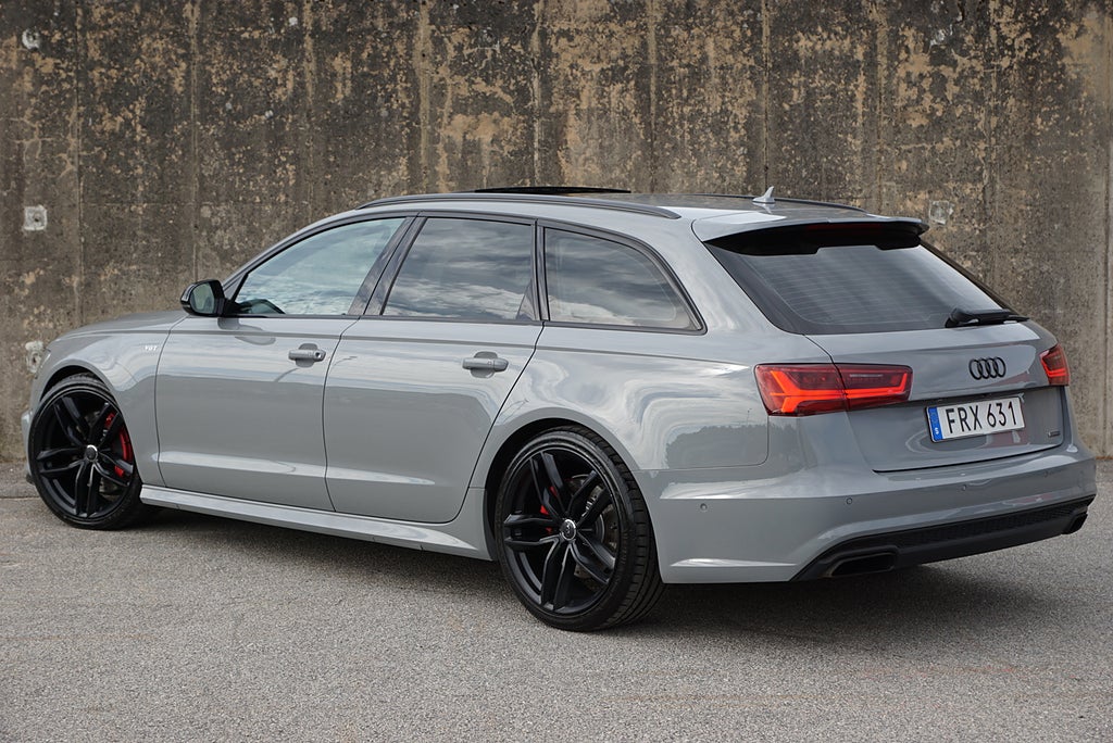 Audi A6 3.0 TDI V6 Competition|Pano|HuD|Bose|Värmare|NardoGrey|