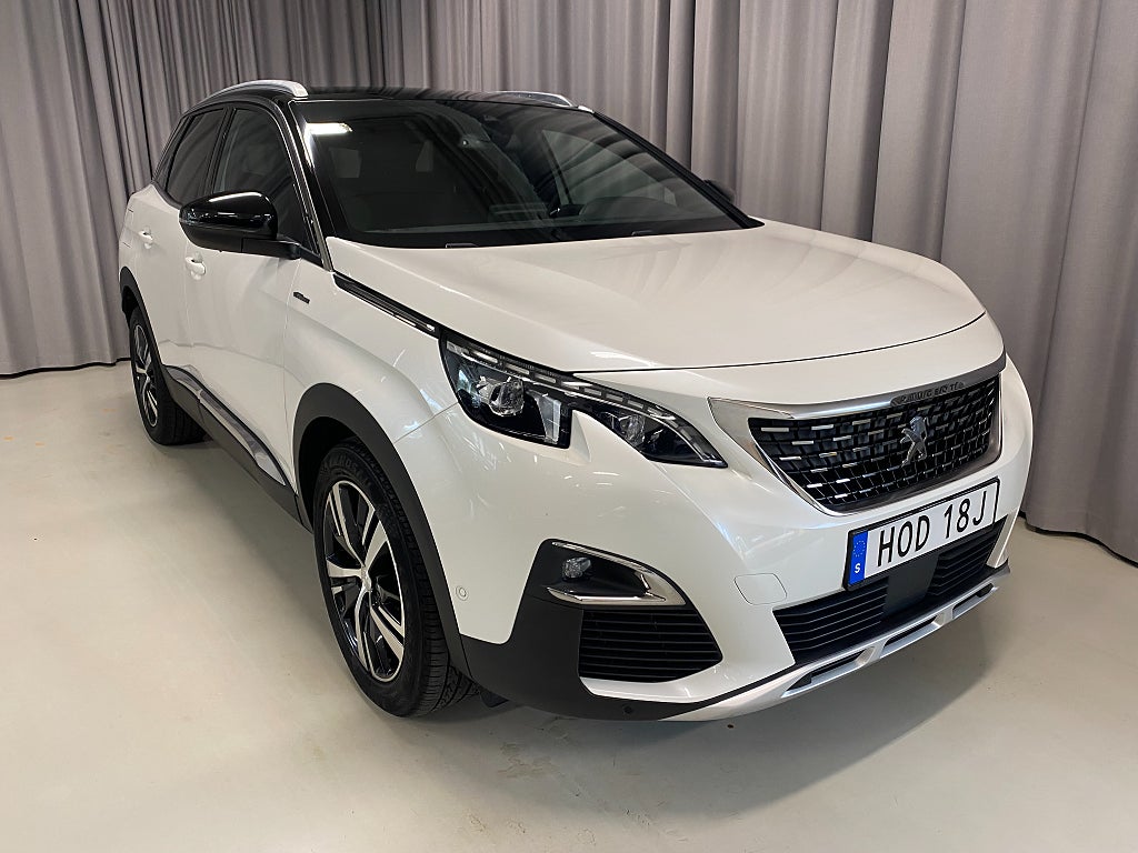 Peugeot 3008 GT-Line 180hk Automat. Dragkrok, CarPlay