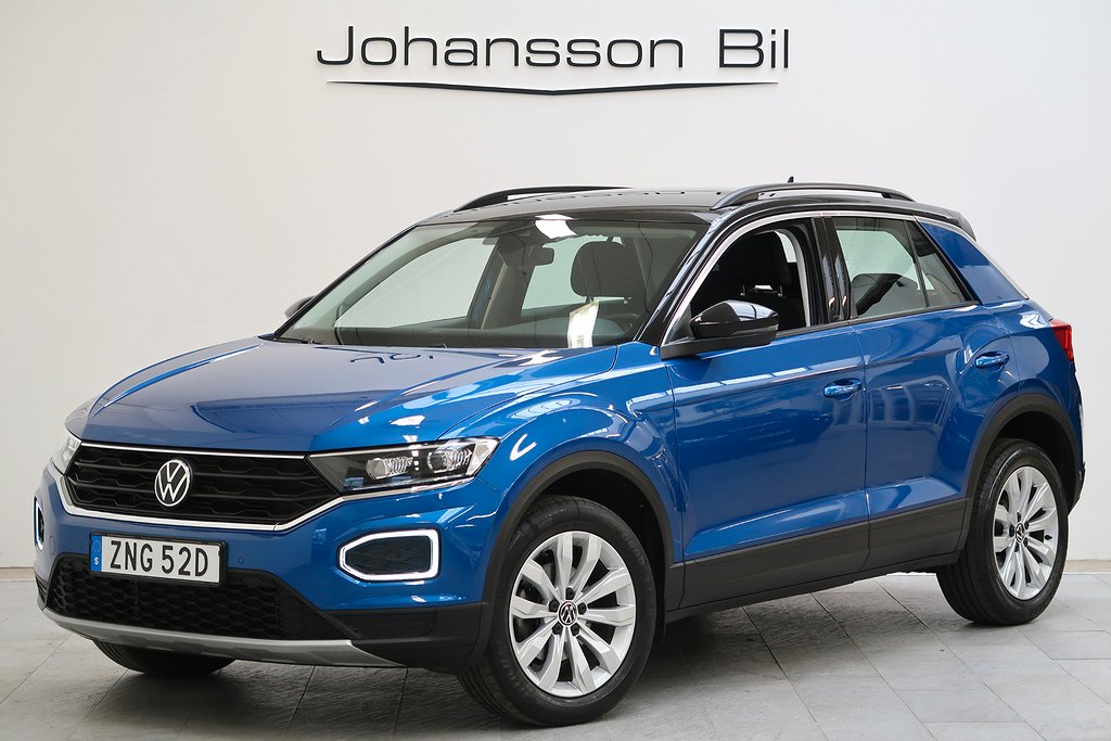 Volkswagen T-Roc 1.5 TSI B-kam Värmare Rattvärme MOMS 150hk