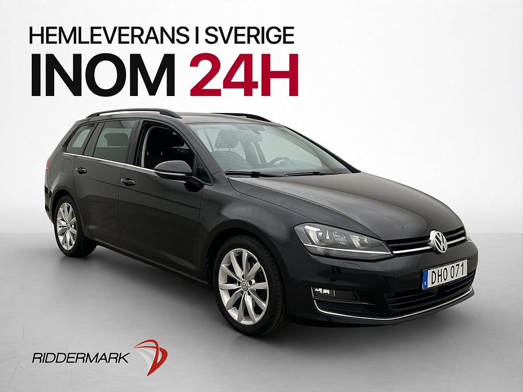 Volkswagen Golf Sportscombi 1.4 TSI 140hk GT Kamera Drag
