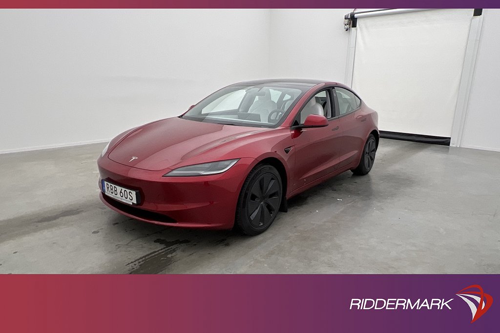 Tesla Model 3 Long Range AWD Autopilot Svensksåld