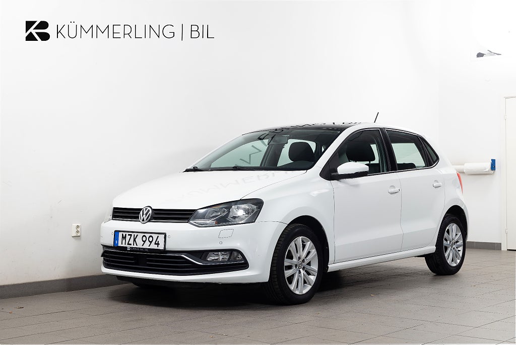 Volkswagen Polo 5-dörrar 1.2 TSI BMT Glastak/PDC Fr+bak