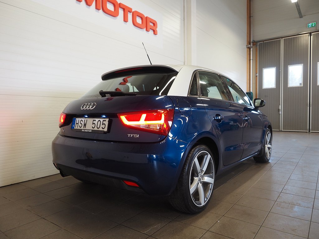 Audi A1 Sportback 1.2 TFSI 86hk | Teknikpaket | Motorvärmare 2013