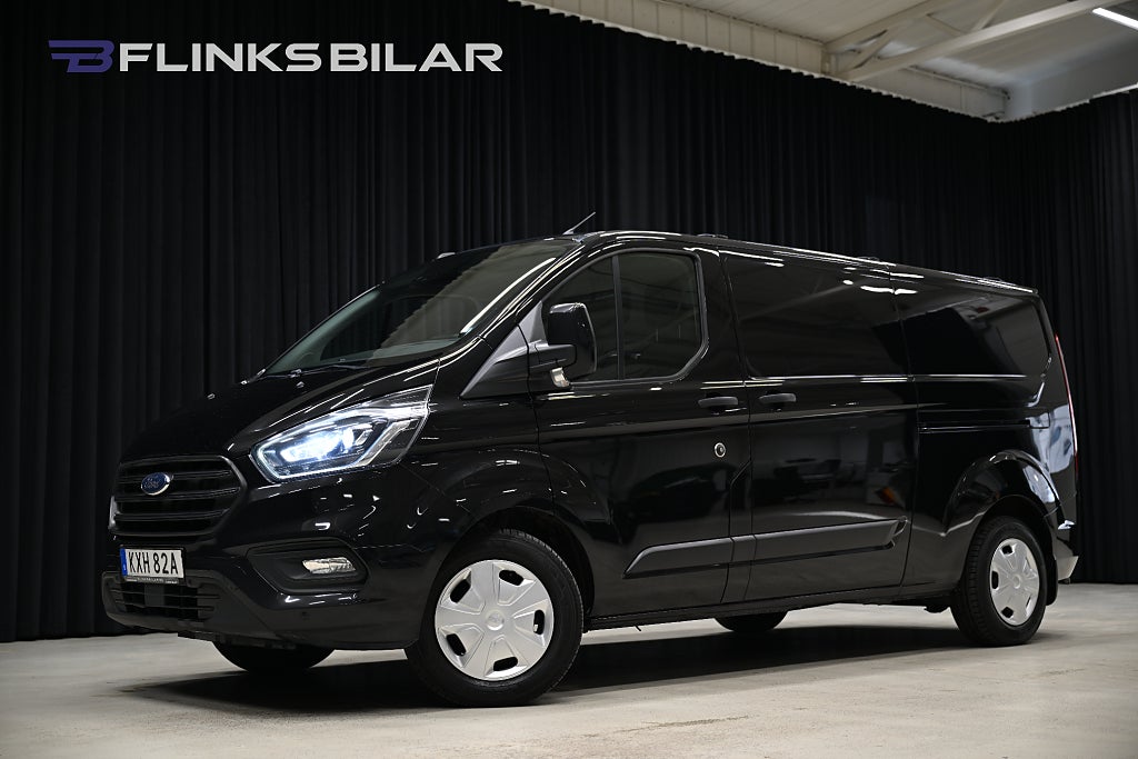 Ford transit Custom 130HK L2 Automat|Inredd|Dubbeldörr|Leasbar|SeUTR