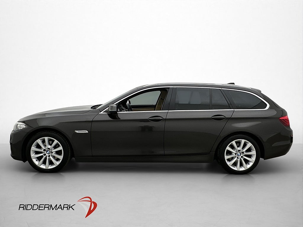 BMW 520d Touring Läder Panorama M-ratt 2-Brukare 190hk