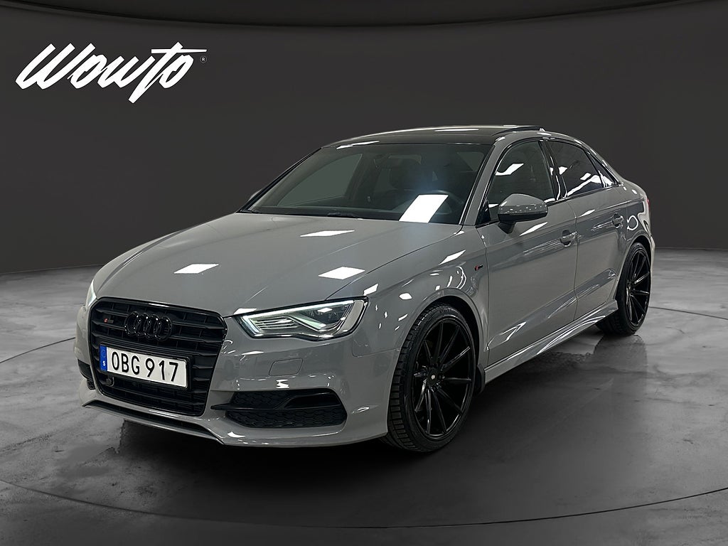 Audi A3 Sedan 2.0 TDI 184hk Quattro S tronic S-Line Panorama