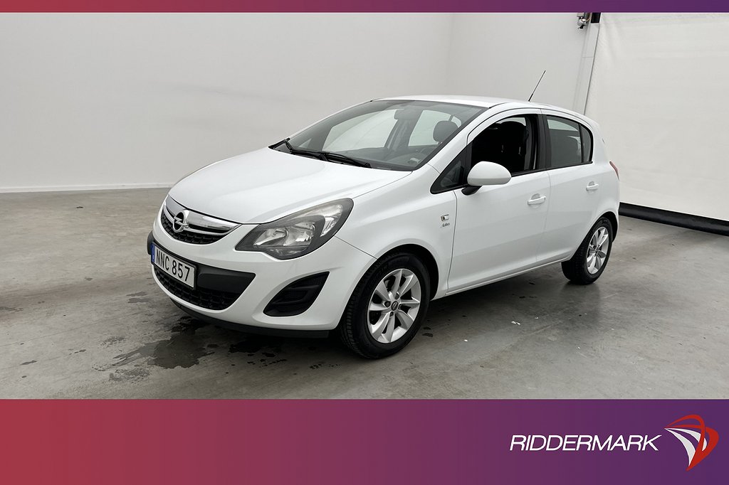 Opel Corsa 1.2 ecoFLEX 85hk Enjoy Värmare Rattvärme En-bruk