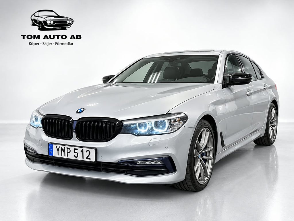 BMW 520d xDrive Sedan Steptronic Sport line 360* Kamera Dragkrok