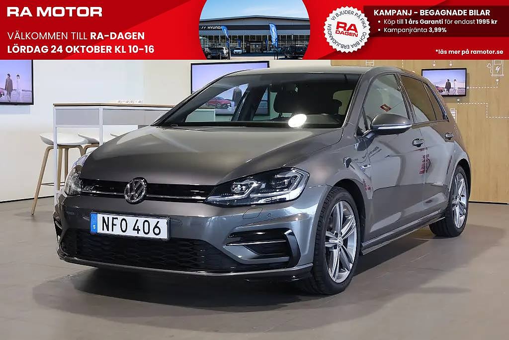 Volkswagen Golf I 5-dörrar 1.5 TSI 150HK R-Line M-Värme Kamera Plus-Pkt 2019