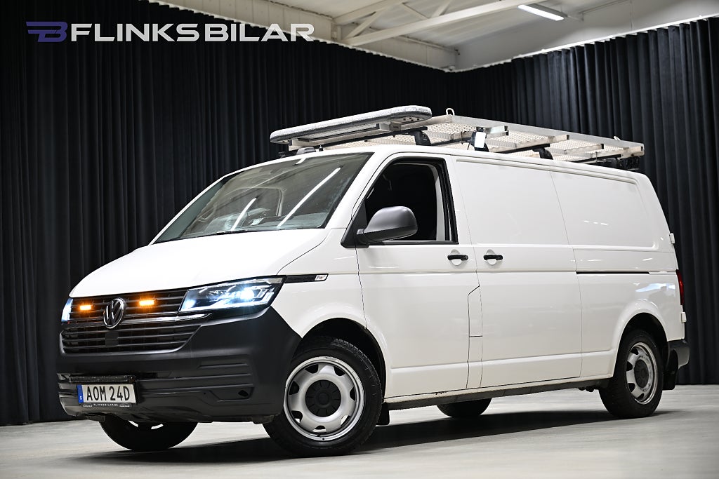 Volkswagen Transporter 4Motion DSG 150HK L2 Servicebil|Inredd|Leasbar|SeUtr!!!
