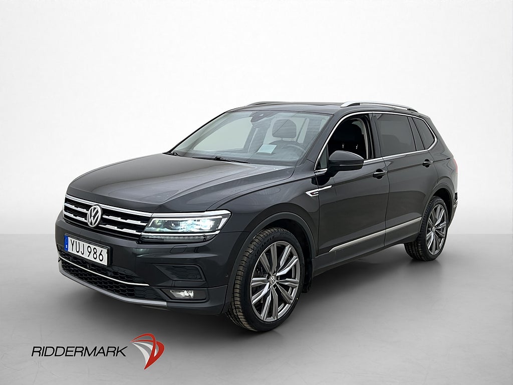 Volkswagen Tiguan Allspace 4M GT 7-Sits Pano Värm Skinn Drag