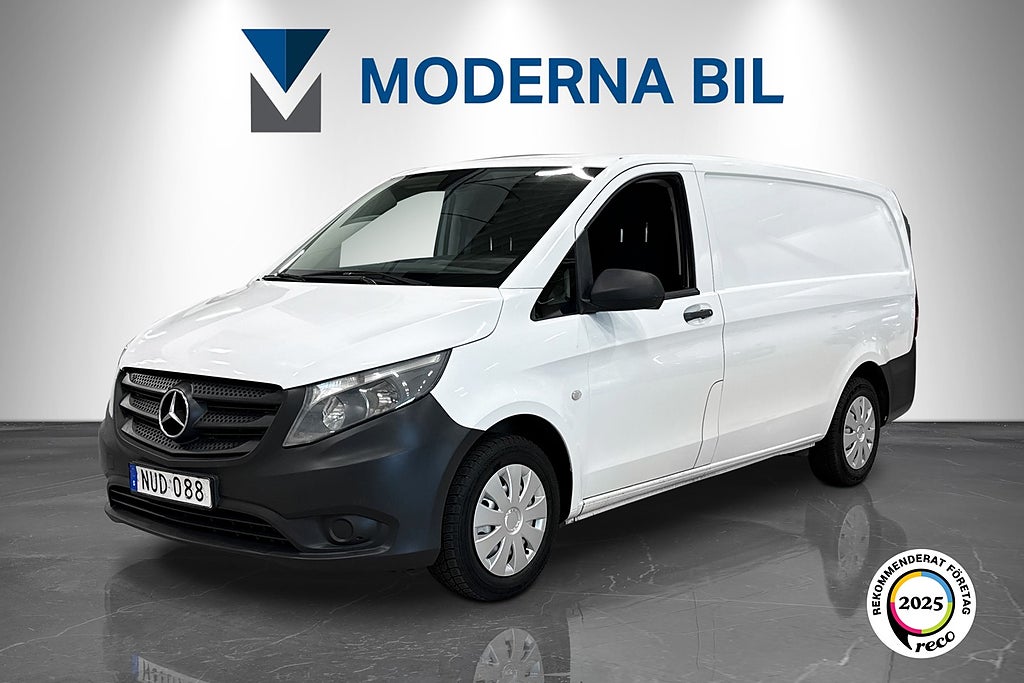 Mercedes-Benz Vito 114 CDI 136hk Lång Moms Nybesiktad V-inredd D-värmare