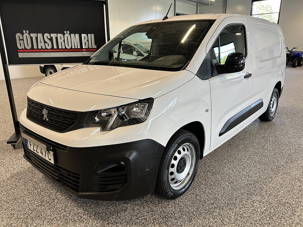 Peugeot Partner 1.5 BlueHDi 102HK Lång/Värmare,drag