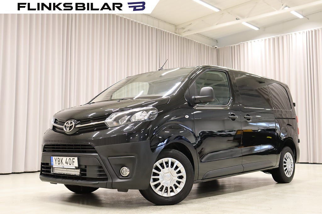 Toyota ProAce 2.0 D-4D 122HK Dubbeldörr Drag Värmare Headup