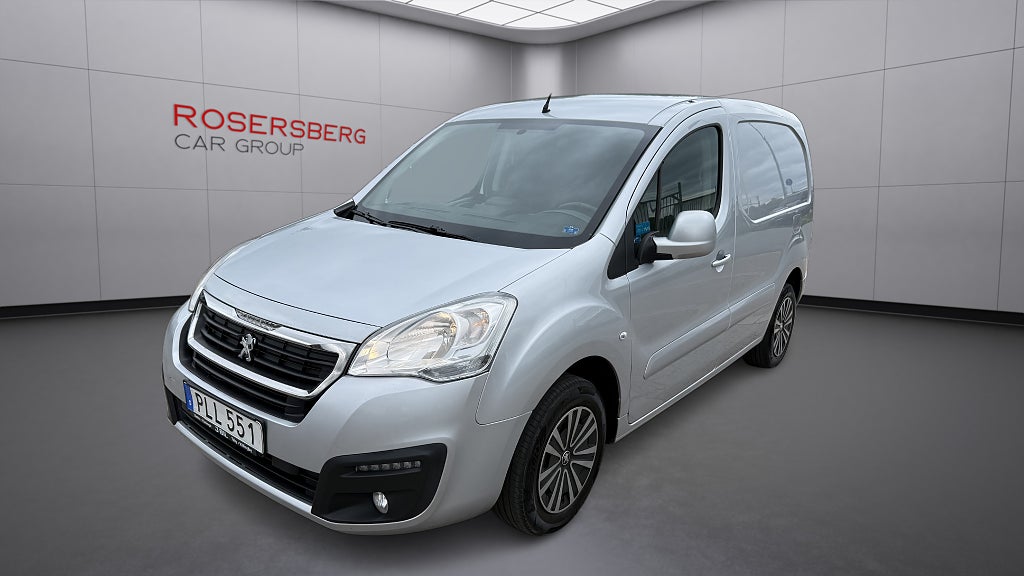 Peugeot Partner VAN UTÖKAD LAST 1.6HDI  AUT 3-SITS  DRAGKROK EU6