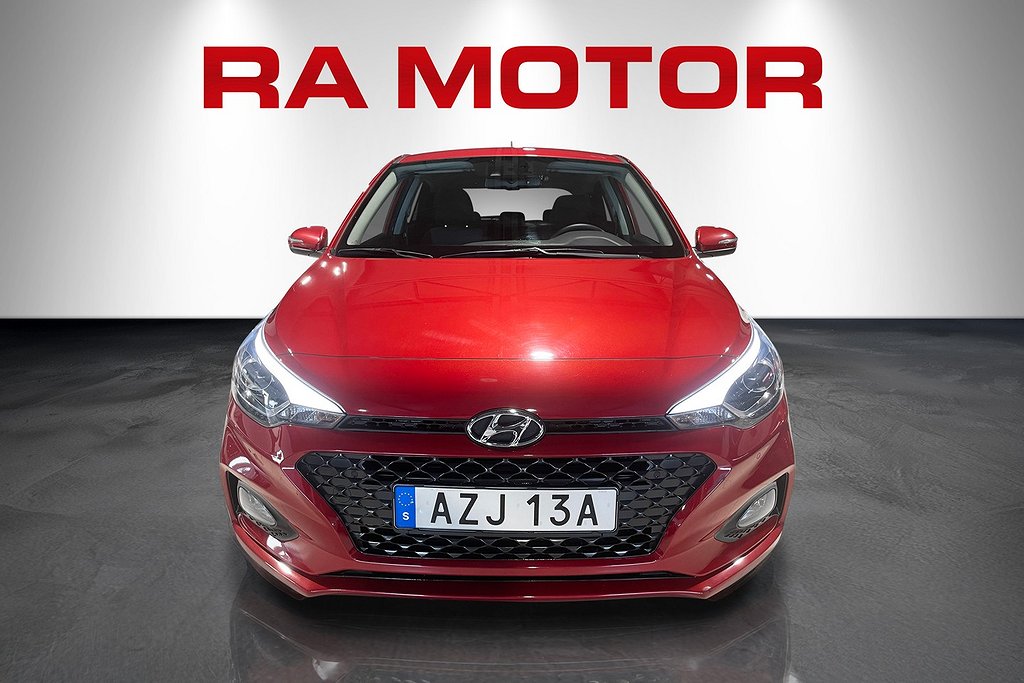 Hyundai i20 1.0 T-GDI blue Premium | KAMERA | Låga mil 2020