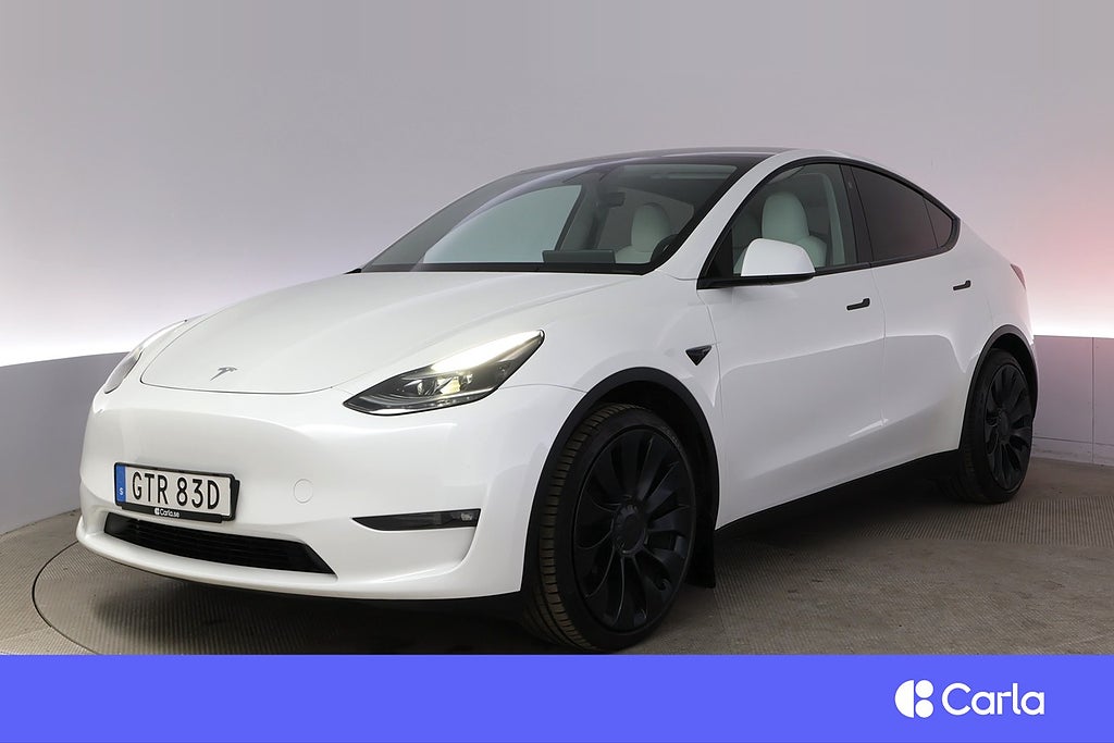Tesla Model Y Long Range AWD Full Self Drive 21" Pano Drag