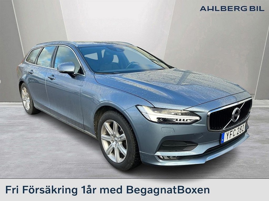 Volvo V90 D4 Momentum, Dragkrok, NYSERVAD, Panorama, Vinterhjul, Backkamer