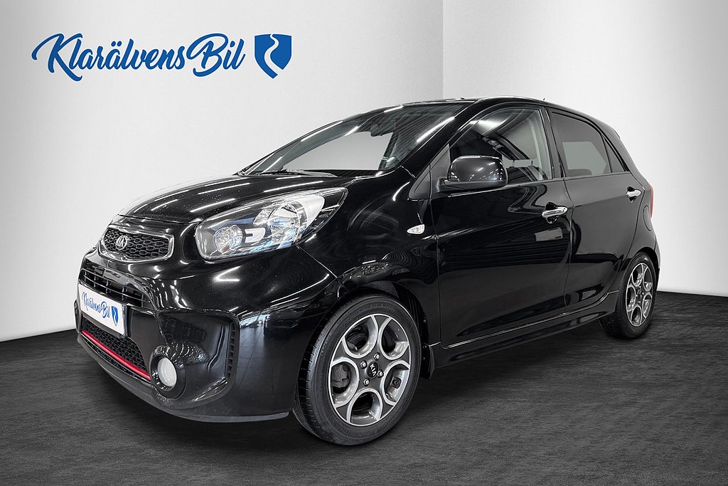 Kia Picanto 5-dörrar 1.2 CVVT Special Edition (86hk) Kamera Navi BT