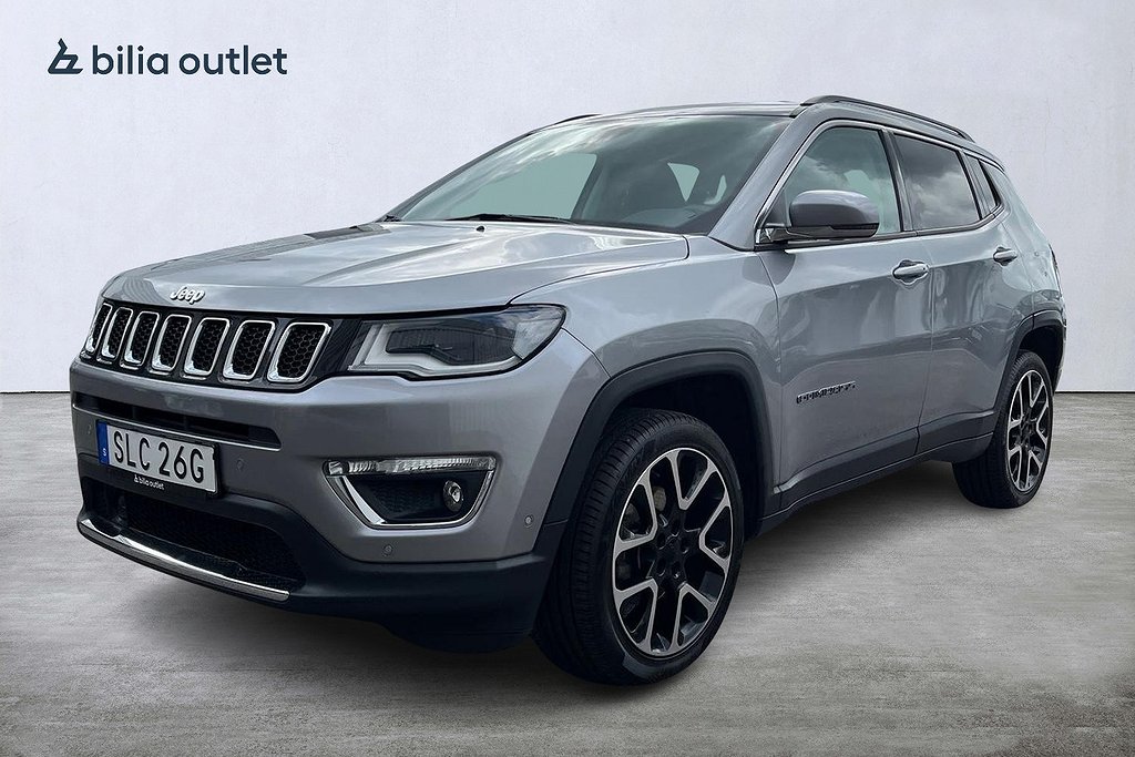 Jeep Compass 1.4 4WD Limited 170hk|Värmare|B-kamera|Carplay