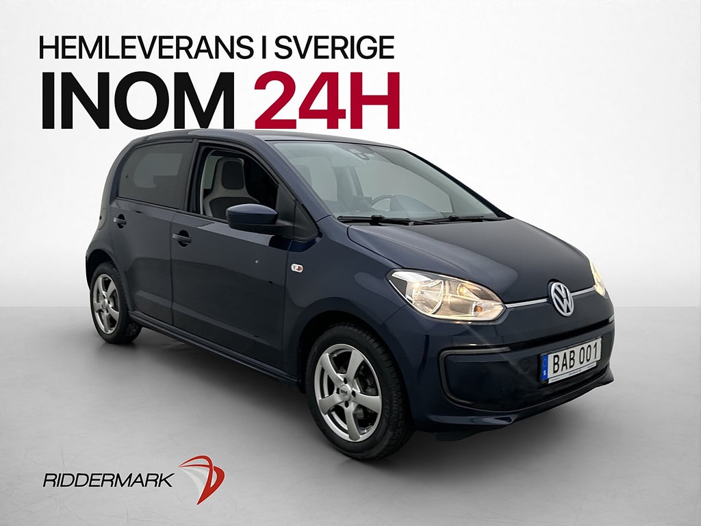 Volkswagen e-up! 82hk Navi P-Sensorer Farthållare Sätesvärme