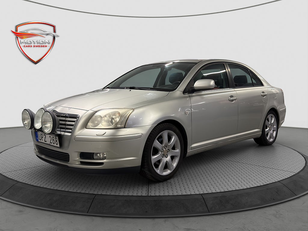 Toyota Avensis 163hk Sedan 5-Växlad VVT-i 5-Sits Skinn Dragkrok