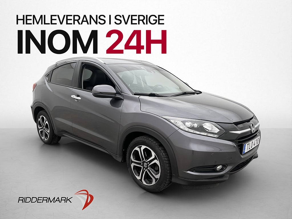 Honda HR-V 1.5 131hk Panorama Kamera Navi Halvskinn