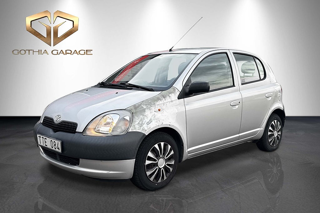 Toyota Yaris 5-dörrar 1.0|Ny-Service&Besiktning|68hk|