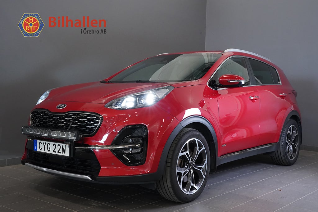 Kia Sportage 1.6 T-GDI AWD DCT GT-Line /Skinn 360 Kamera Navi Drag