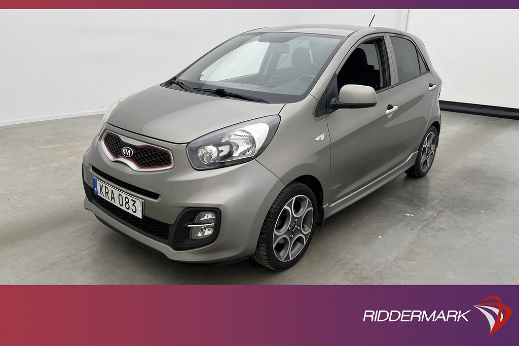 Kia Picanto 1.2 CVVT 86hk Special Edition Rattvärm Låg-Skatt