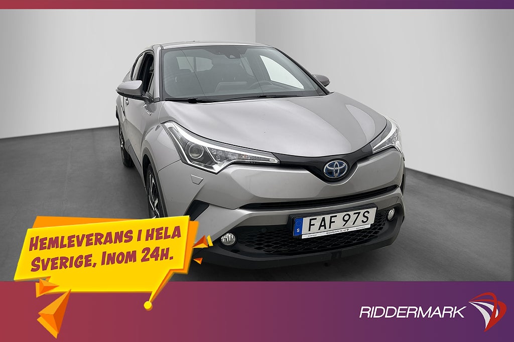 Toyota C-HR Hybrid 122hk X-Edition Kamera Rattvärme Adp-Fart