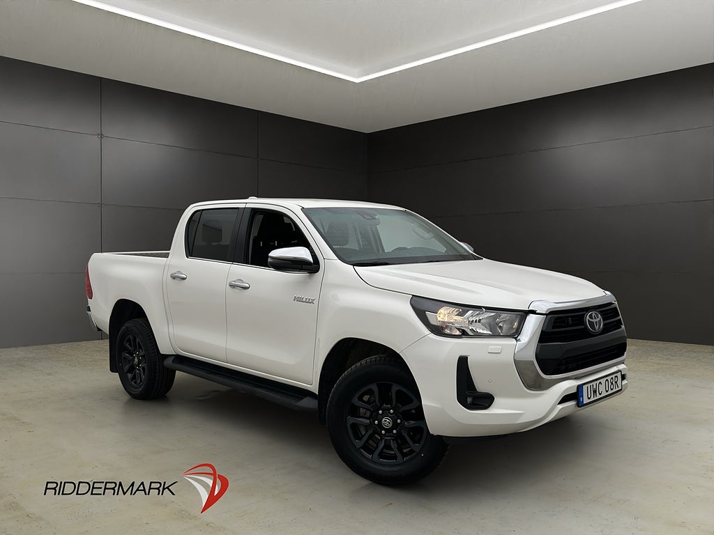 Toyota HiLux Hero 2.4 AWD Värmare Leasing Drag Kamera Diff