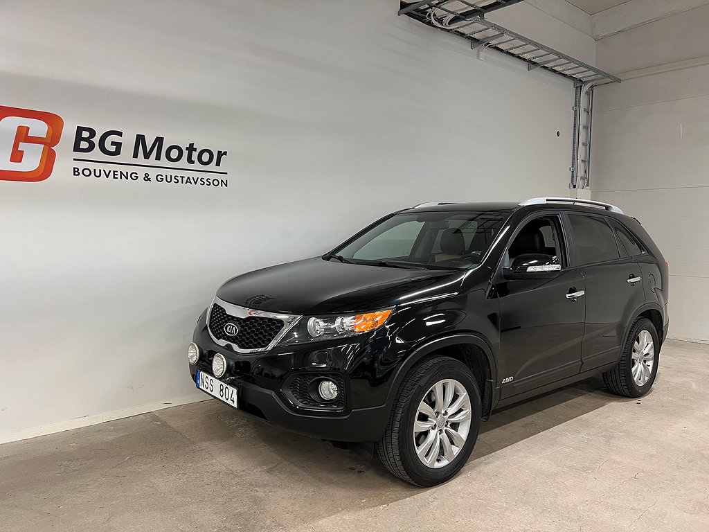 Kia Sorento 2.2 CRDi 4WD 197hk 7-Sits Drag/Skinn/Lågmil