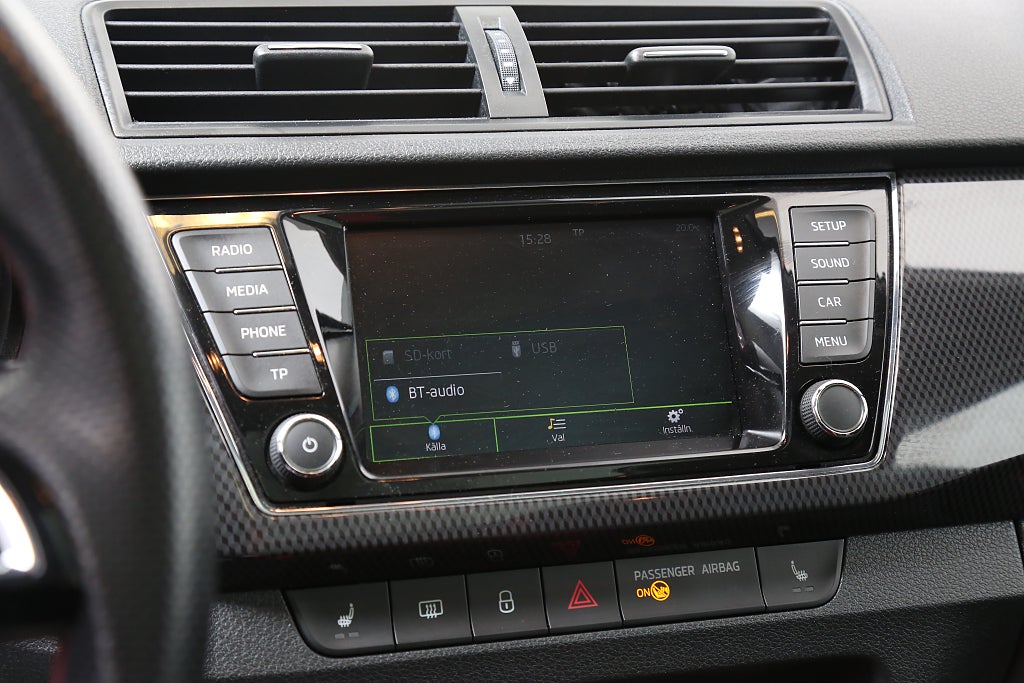 Skoda Fabia 1,2 TSI 90hk Monte Carlo Panorama Motorv 2016