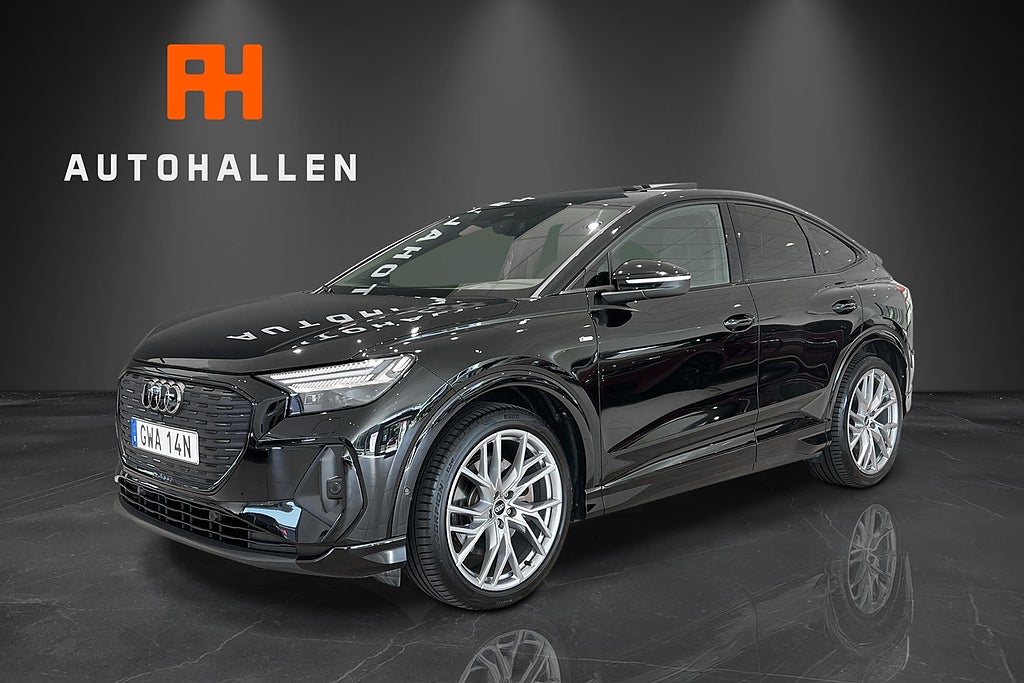 Audi Q4 50 Sportback e-tron quattro S-line Pano Skinn Sonos 