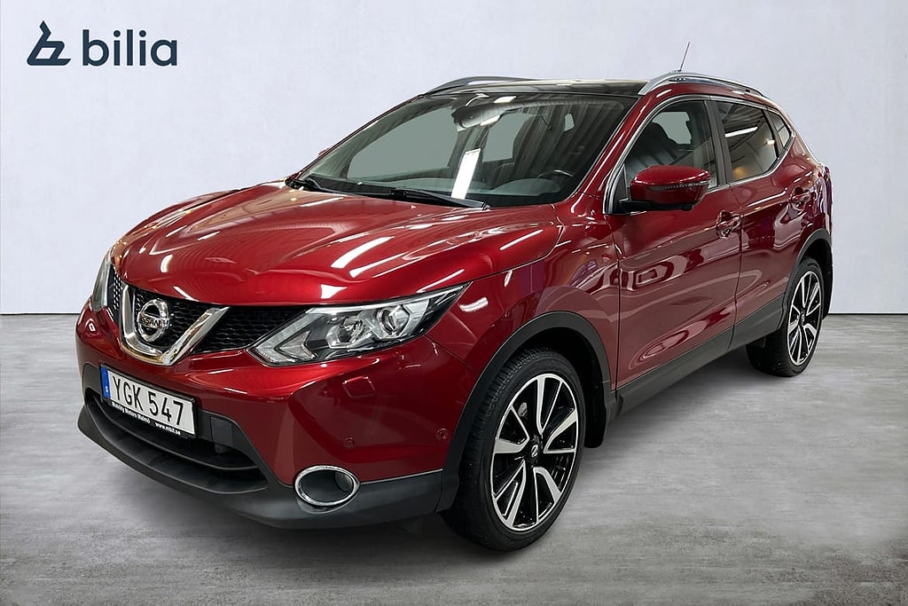 Nissan Qashqai TEKNA 163 HK Panor Nya sommargummin