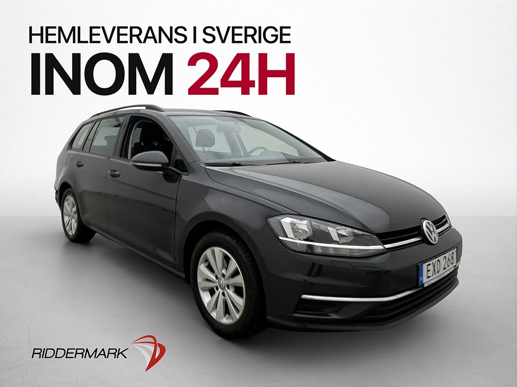 Volkswagen Golf Sportscombi 1.0 TSI 110hk B-Kamera Dragkrok