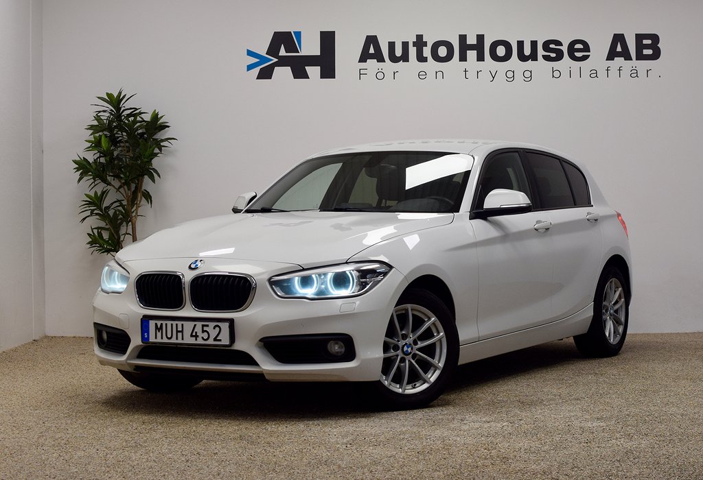 BMW 118 d LCI 5-dörrars Advantage 1-ägare P-Sensor Garanti