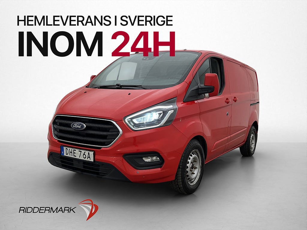 Ford transit-custom Ny-Kamrem Värmare B-Kamera 2xDörrar Moms