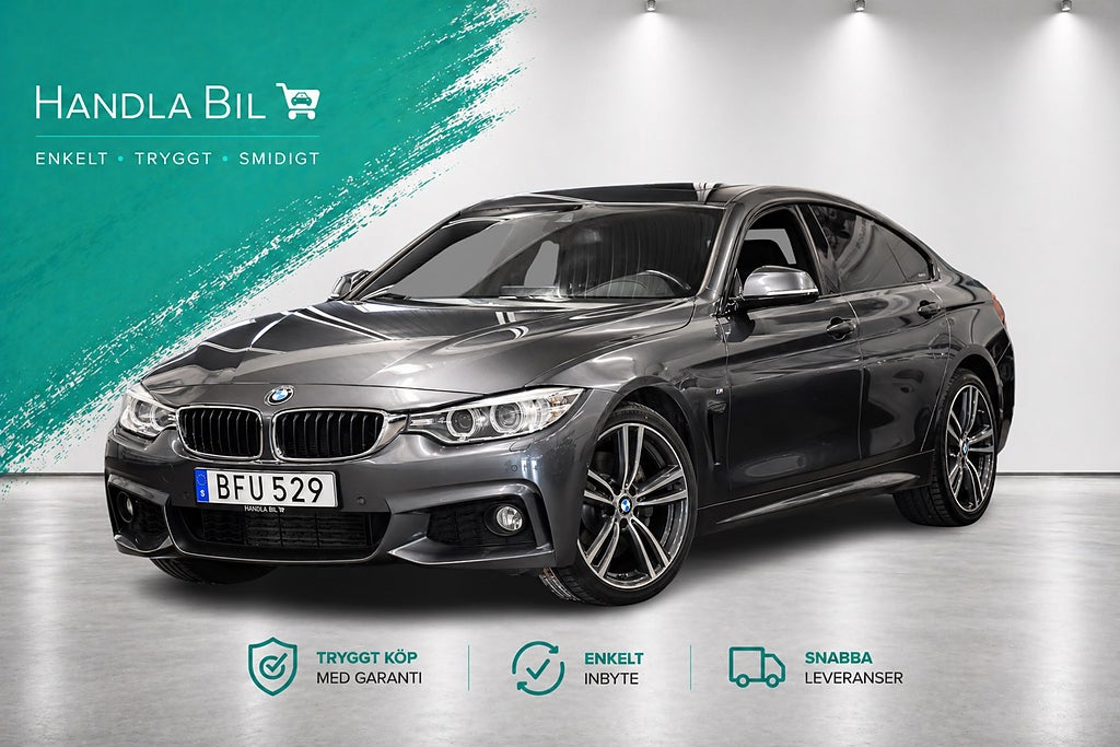 BMW 420D xDrive Gran Coupé M Sport H/K Taklucka Drag