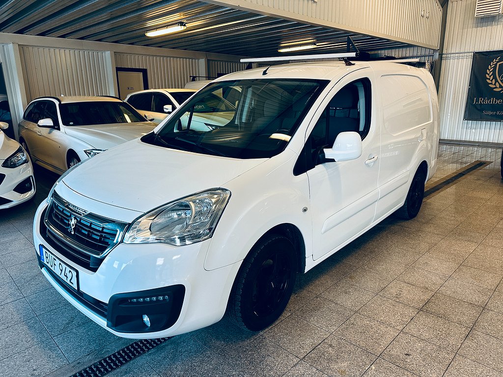 Peugeot Partner 1.6 BlueHDi 100hk L2 Lång Propack Ny kamrem 