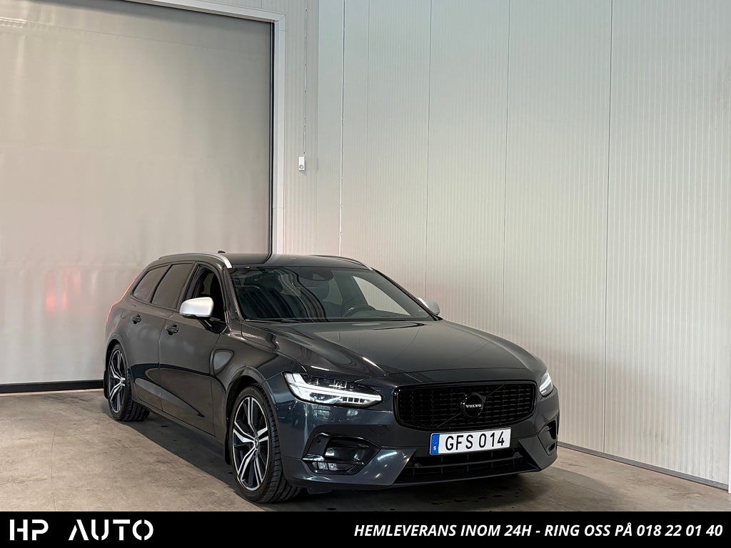 Volvo V90 D4 AWD 190hk R-Design Drag D-Värm Navi B-Kamera HUD