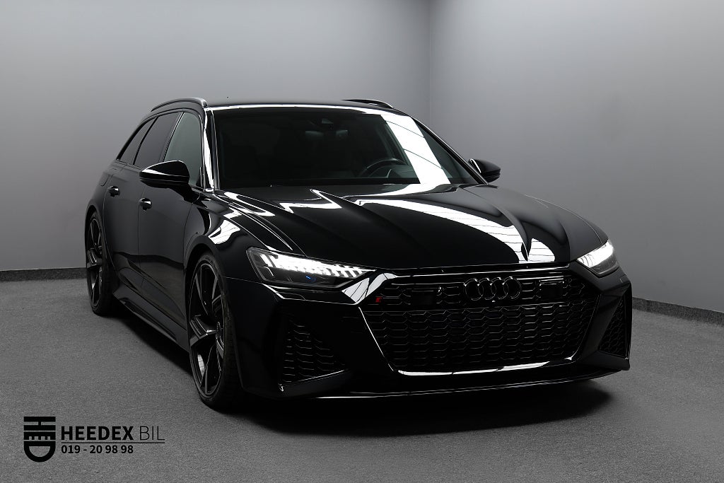 Audi RS6 4.0 V8 TFSI 600HK RS-Sportavgas B&O Laser HUD MOMS Drag