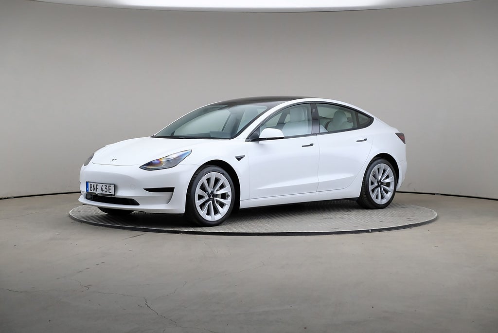 Tesla Model 3 Standard Range 283hk Läder Drag