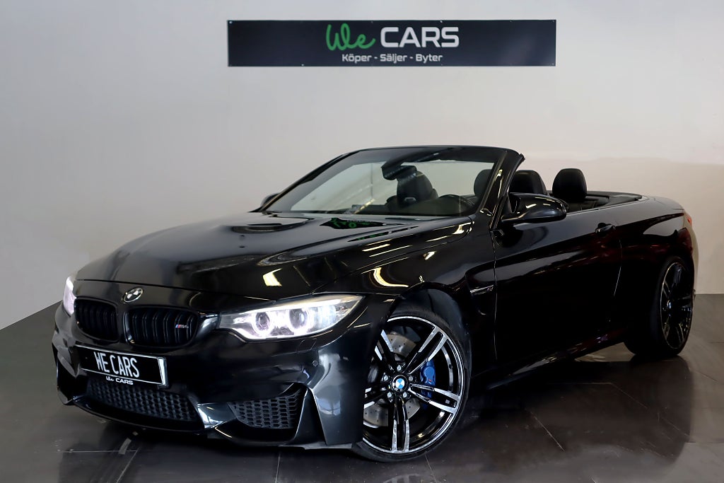 BMW M4 Convertible DCT Milltek Backkamera 431hk